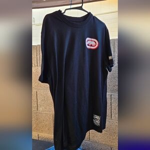 Men's Ecko Unlimited Black T-Shirt with Iconic rhino logo. sz L.